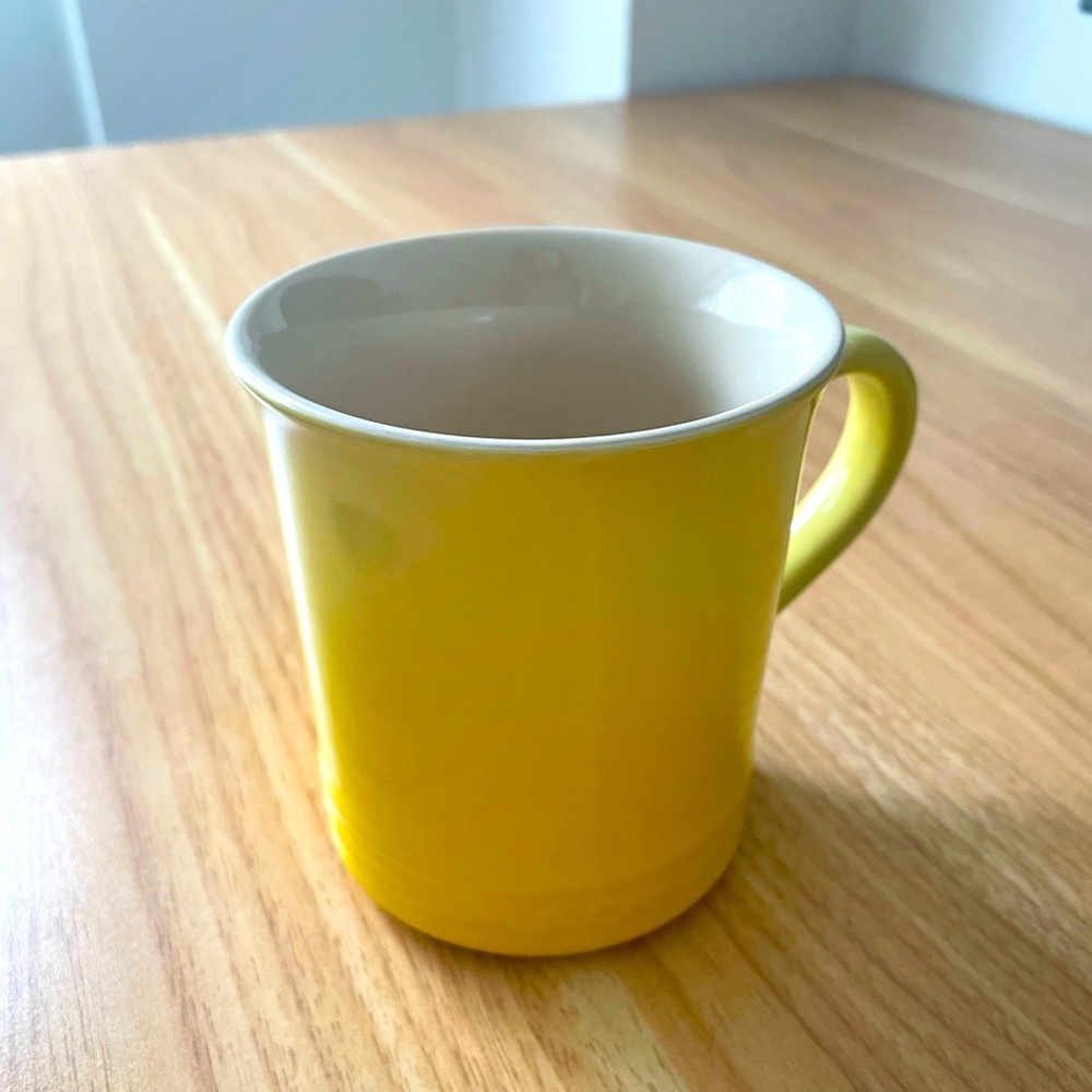 Le creuset soleil stoneware mug cup